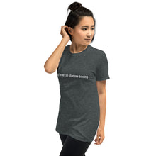 Load image into Gallery viewer, In my head I'm shadow boxing Short-Sleeve Unisex Supersoft T-Shirt