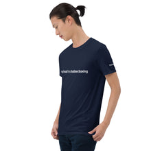 Load image into Gallery viewer, In my head I'm shadow boxing incl Fight Shack Modern Logo Short-Sleeve Unisex T-Shirt